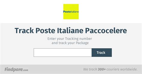 tracking poste italiane.